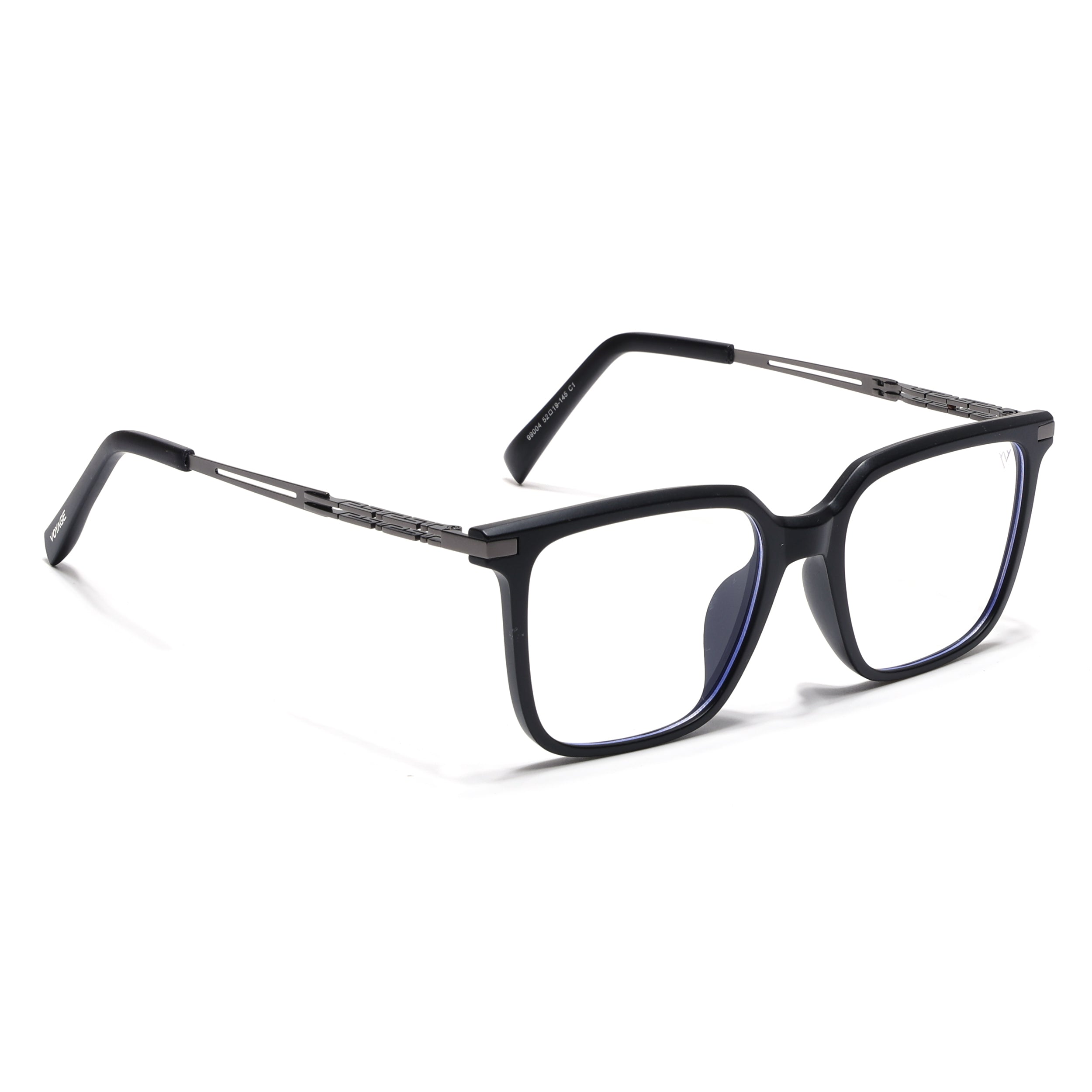 Black Square Eyeglasses for Men & Women (99004FMG6826-C1)