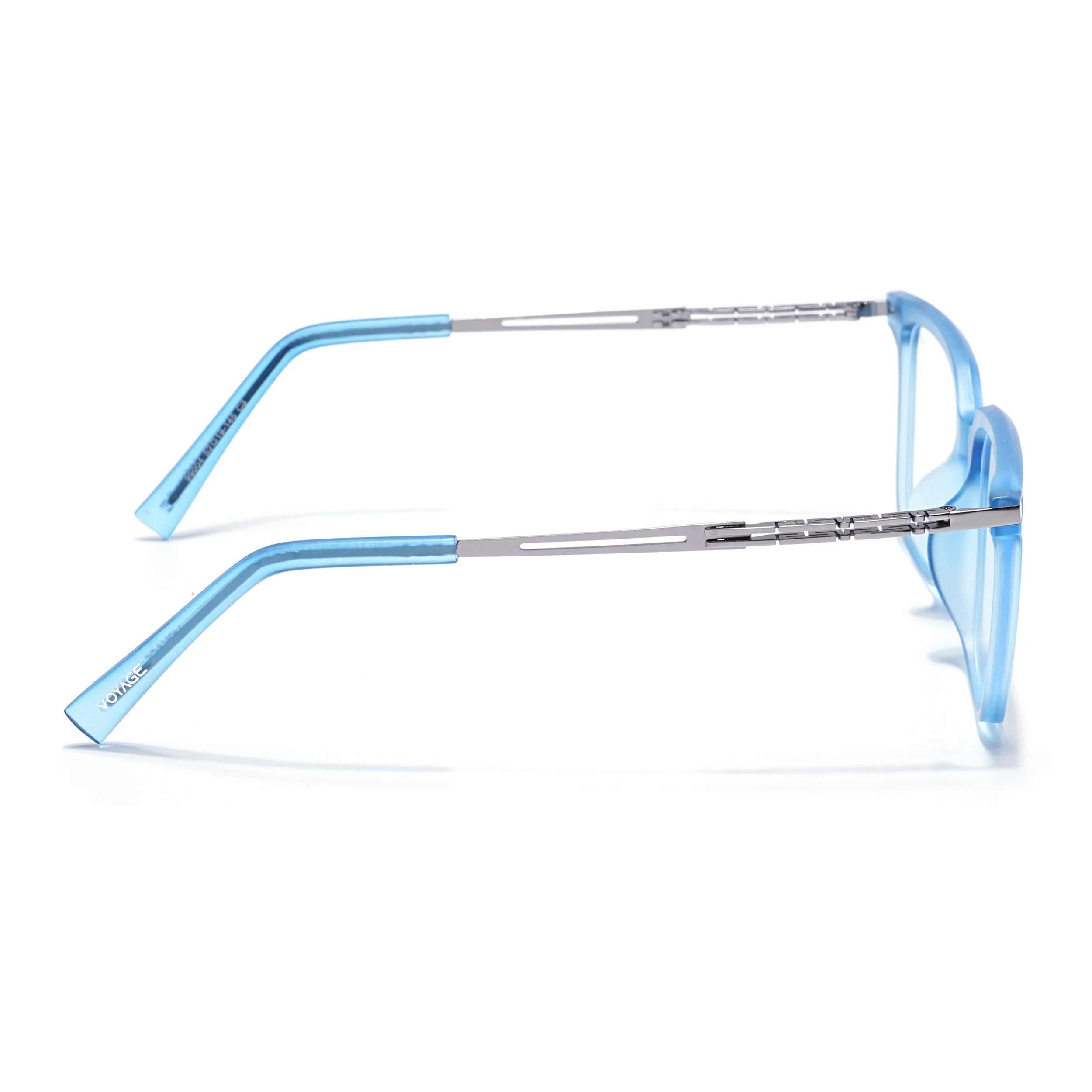 Blue Square Eyeglasses for Men & Women (99004FMG6829-C4)