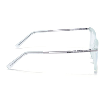 Light Green Square Eyeglasses for Men & Women (99004FMG6831-C6)