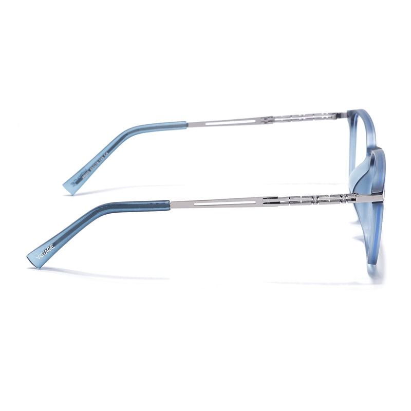 Grey Square Eyeglasses for Men & Women (99005FMG6834-C3)