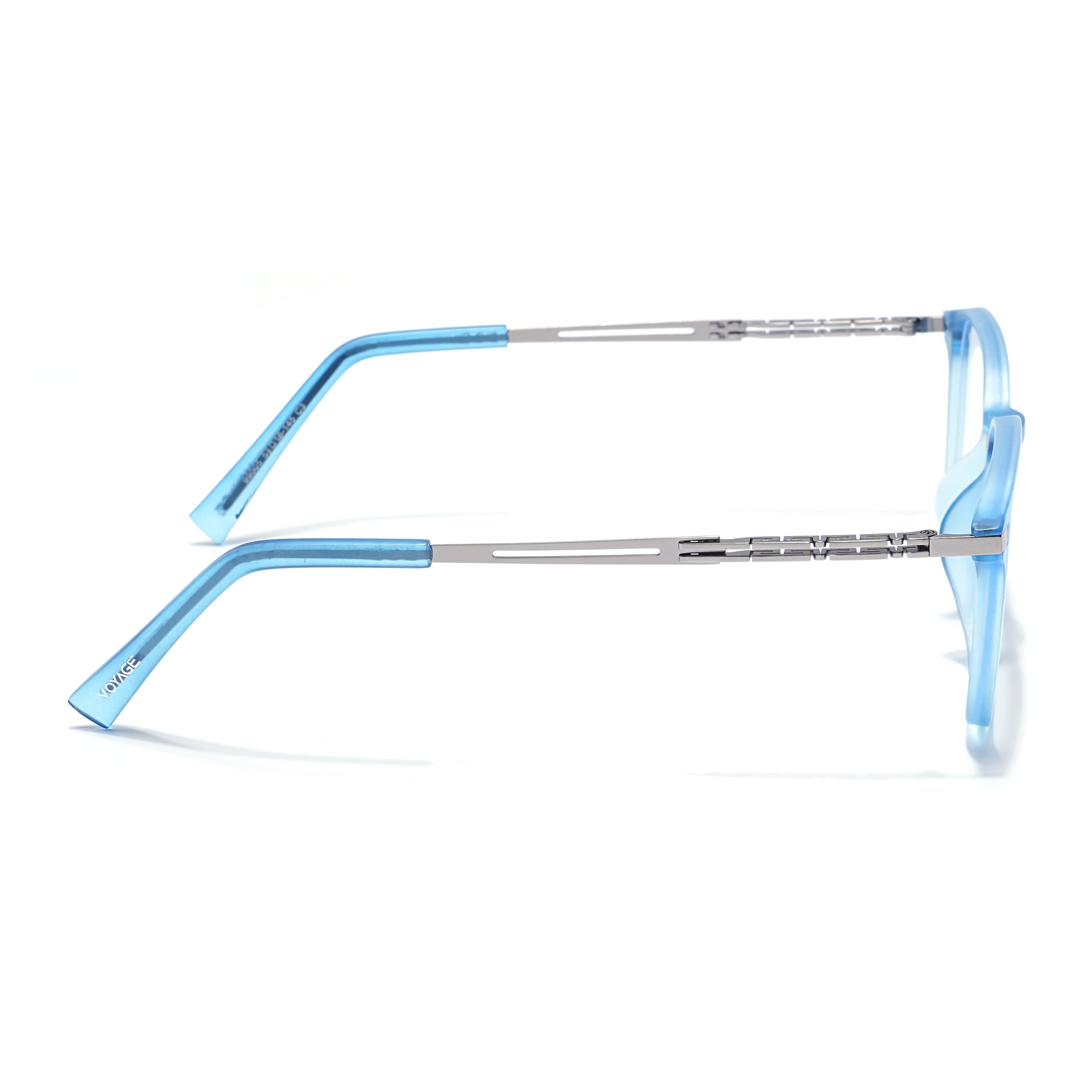 Blue Square Eyeglasses for Men & Women (99005FMG6835-C4)