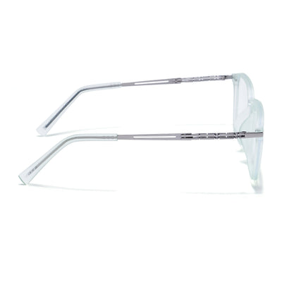 Light Green Square Eyeglasses for Men & Women (99005FMG6837-C6)