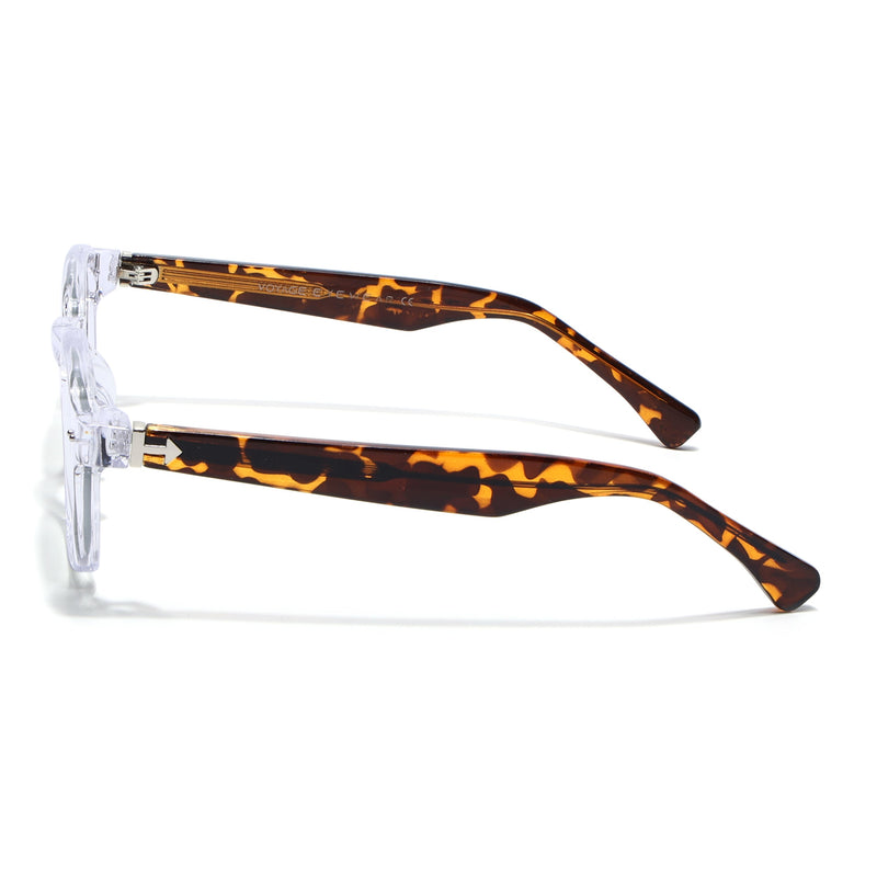 Obsidian | Voyage Transparent Wayfarer Eyeglasses for Men & Women (99301FMG8180)