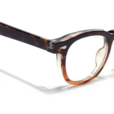 Obsidian | Voyage Dark Brown Wayfarer Eyeglasses for Men & Women (99305FMG8184)