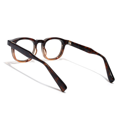 Obsidian | Voyage Dark Brown Wayfarer Eyeglasses for Men & Women (99305FMG8184)