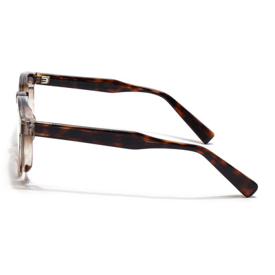 Obsidian | Voyage Dark Brown Wayfarer Eyeglasses for Men & Women (99305FMG8184)