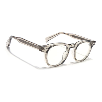 Obsidian | Voyage Light Brown Wayfarer Eyeglasses for Men & Women (99305FMG8186)