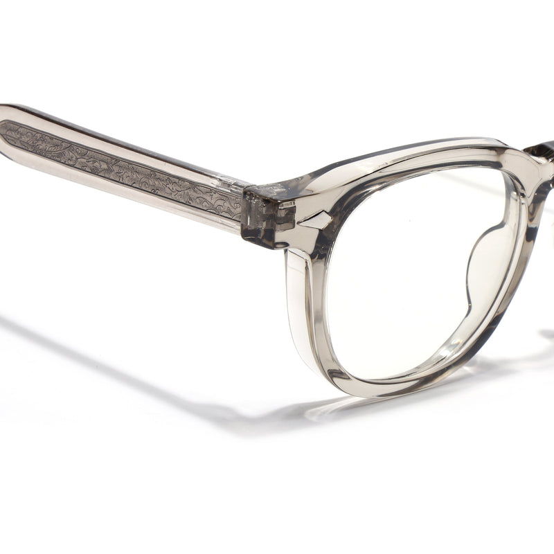Obsidian | Voyage Light Brown Wayfarer Eyeglasses for Men & Women (99305FMG8186)