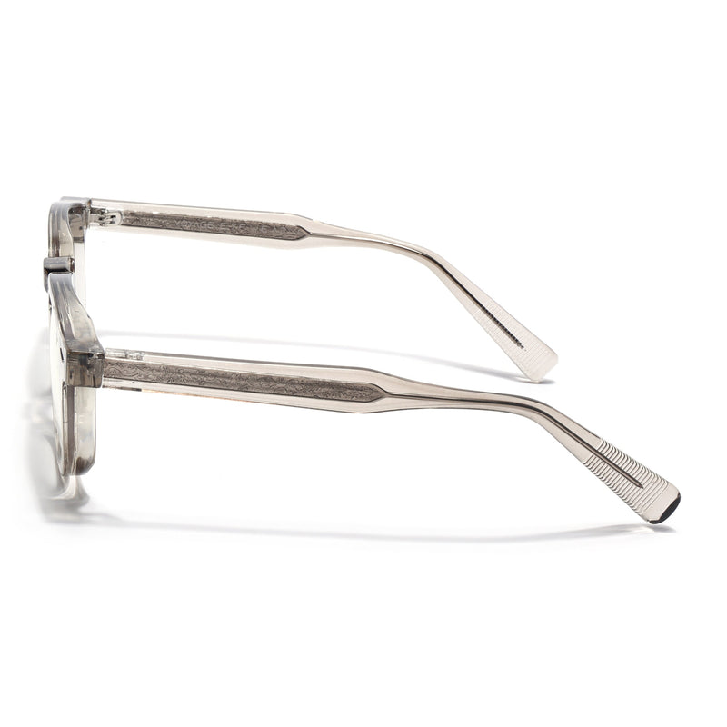 Obsidian | Voyage Light Brown Wayfarer Eyeglasses for Men & Women (99305FMG8186)