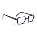 Voyage Black Square Eyeglasses for Men & Women (9930FMG7064-C1)