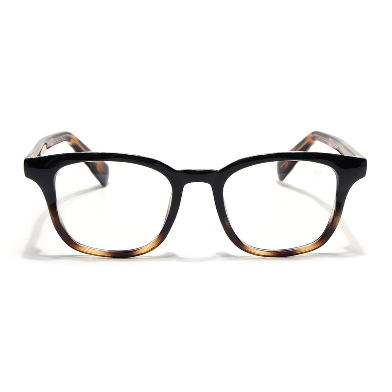 Obsidian | Voyage Demi Brown Wayfarer Eyeglasses for Men & Women (99312FMG8188)