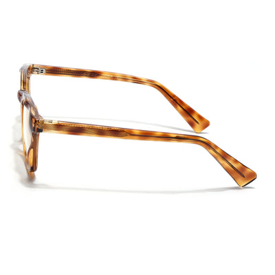 Obsidian | Voyage Orange Wayfarer Eyeglasses for Men & Women (99312FMG8189)