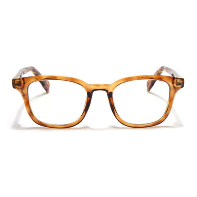 Obsidian | Voyage Orange Wayfarer Eyeglasses for Men & Women (99312FMG8189)
