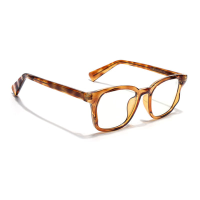 Obsidian | Voyage Orange Wayfarer Eyeglasses for Men & Women (99312FMG8189)