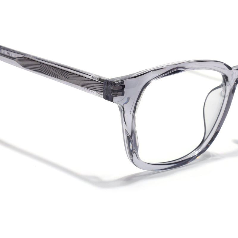 Obsidian | Voyage Grey Wayfarer Eyeglasses for Men & Women (99312FMG8190)
