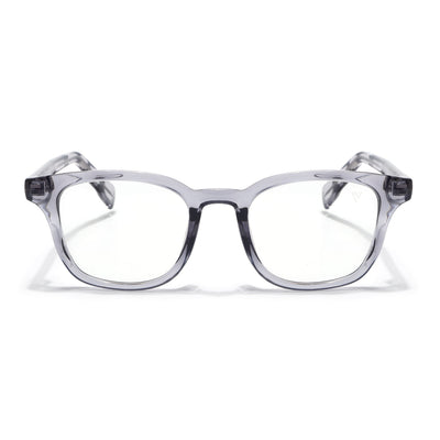 Obsidian | Voyage Grey Wayfarer Eyeglasses for Men & Women (99312FMG8190)
