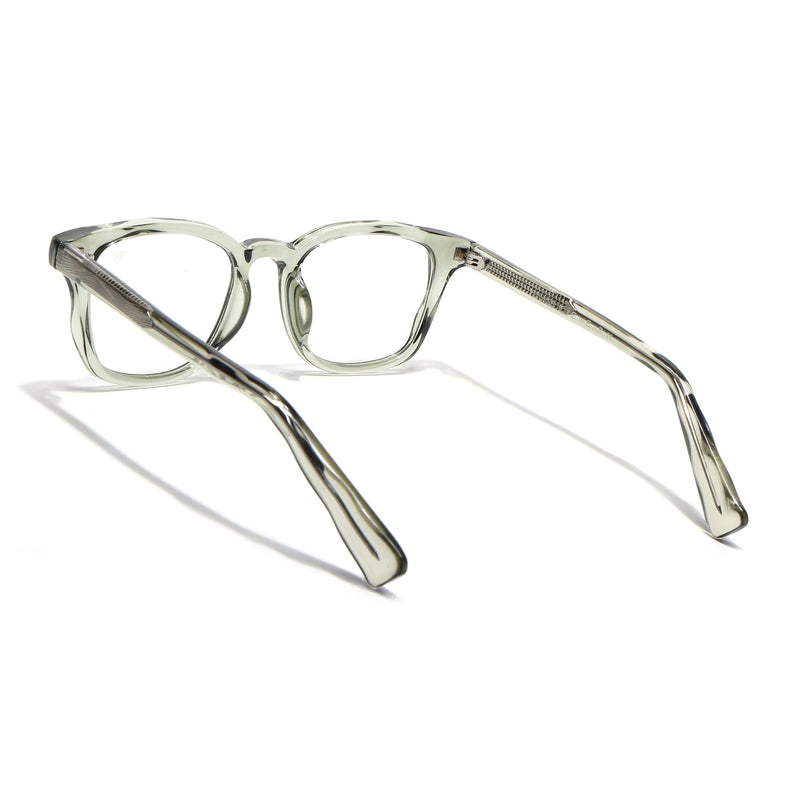 Obsidian | Voyage Green Wayfarer Eyeglasses for Men & Women (99312FMG8191)