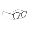 Eyejack Minimals Brown Round Eyeglasses for Men & Women (A07FCL1352-C7)