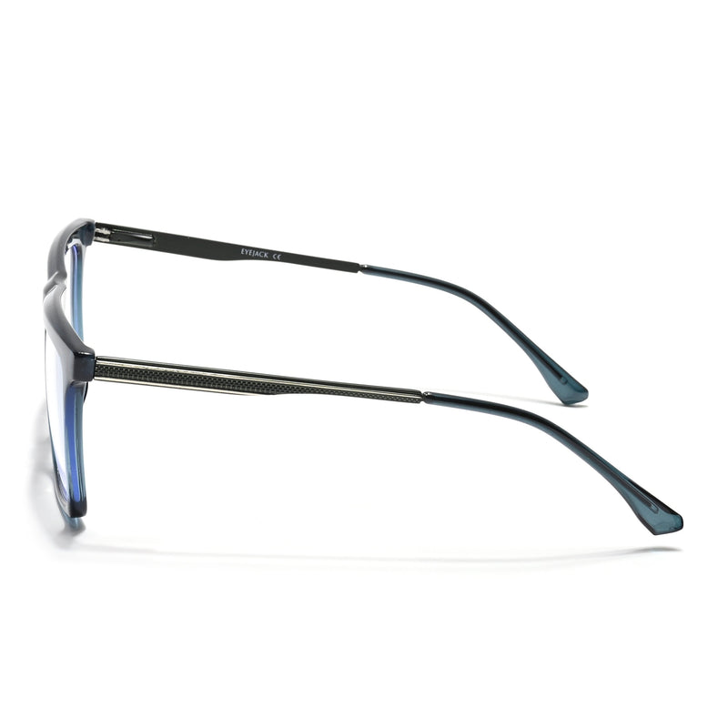 Eyejack Essentials Sea Green Square Eyeglasses for Men & Women (B01FCL1379-C6)