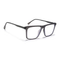Eyejack Essentials Matt Grey Square Eyeglasses for Men & Women (B09FCL1431-C2)