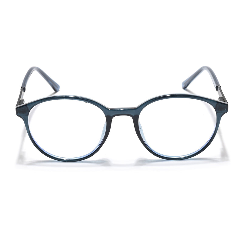 Eyejack Essentials Sea Green Round Eyeglasses for Men & Women (B10FCL1442-C6)