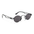 Orbit | Matte Black Round Sunglasses MG3587