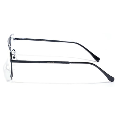 Voyage Black Wayfarer Clip-On Eyeglasses for Men & Women (CL201FMG8602)