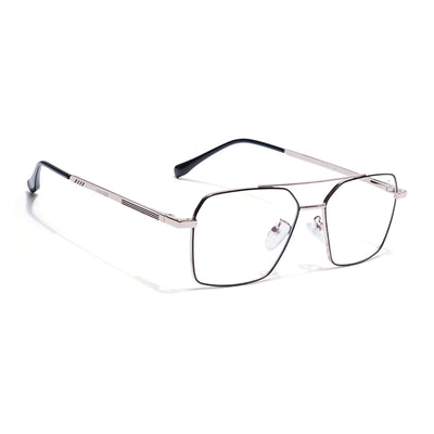 Voyage Golden Wayfarer Clip-On Eyeglasses for Men & Women (CL201FMG8605)