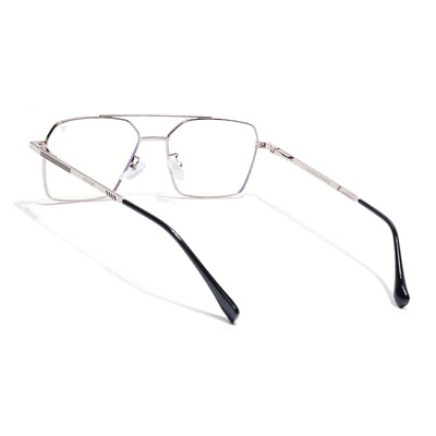 Voyage Golden Wayfarer Clip-On Eyeglasses for Men & Women (CL201FMG8605)