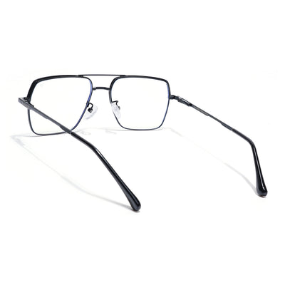 Voyage Black Wayfarer Clip-On Eyeglasses for Men & Women (CL209FMG8590)