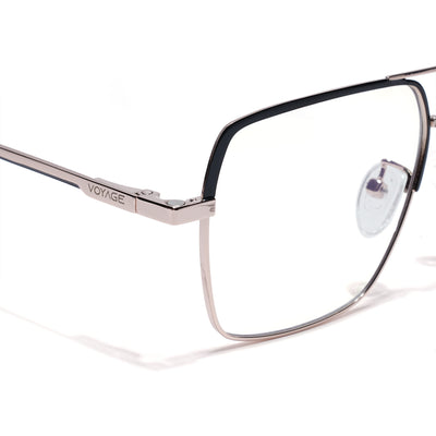 Voyage Golden Wayfarer Clip-On Eyeglasses for Men & Women (CL209FMG8593)