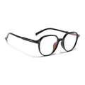 Eyejack Canment Black Round Eyeglasses for Women (CM20011FCL1830-C1)