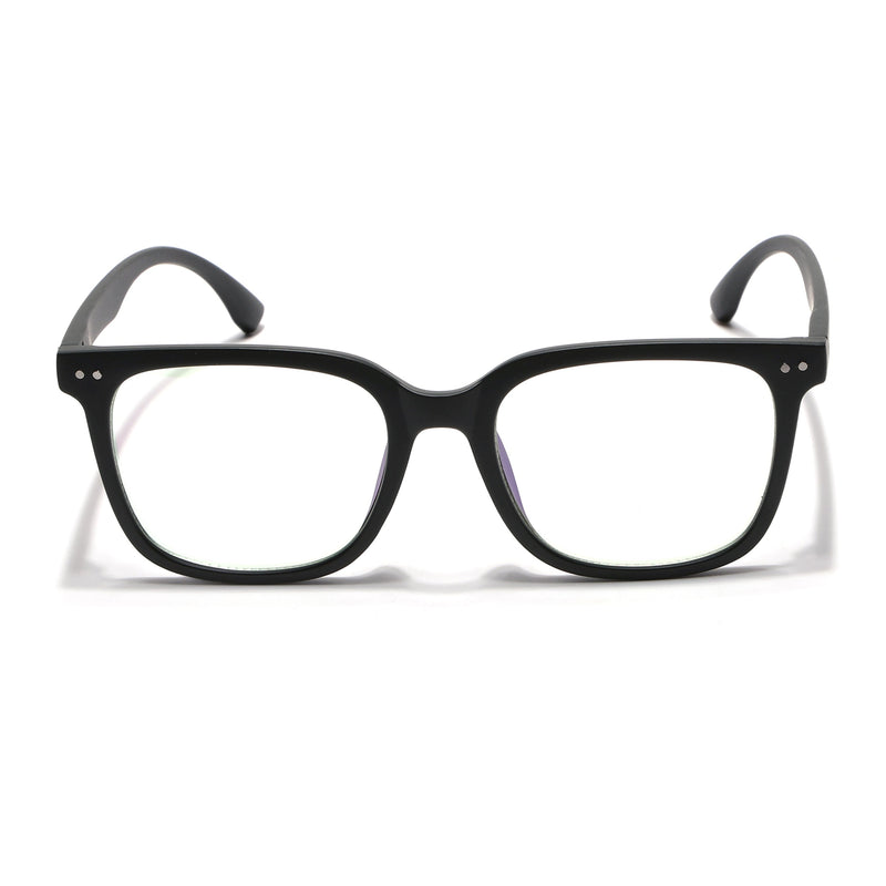 Eyejack Canment Olive Square Eyeglasses for Men & Women (CM20018FCL1845-C8)