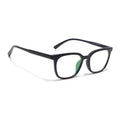 Eyejack Canment Matt Black Square Eyeglasses for Men & Women (CM20019FCL1849-C2)