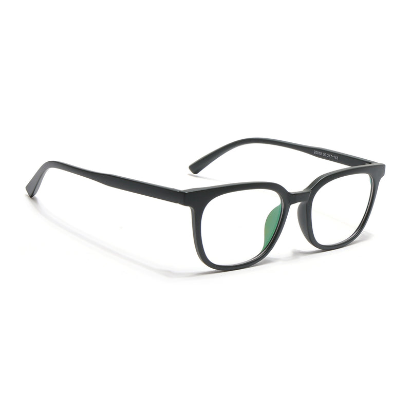 Eyejack Canment Olive Square Eyeglasses for Men & Women (CM20019FCL1855-C8)