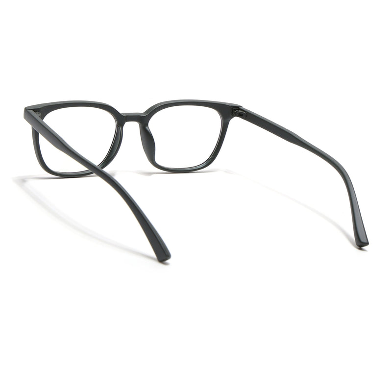 Eyejack Canment Olive Square Eyeglasses for Men & Women (CM20019FCL1855-C8)