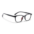 Eyejack Canment Shine Black Square Eyeglasses for Men & Women (CM20020FCL1858-C1)