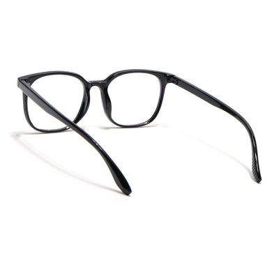 Eyejack Canment Shine Black Round Eyeglasses for Men & Women (CM20030FCL1878-C1)