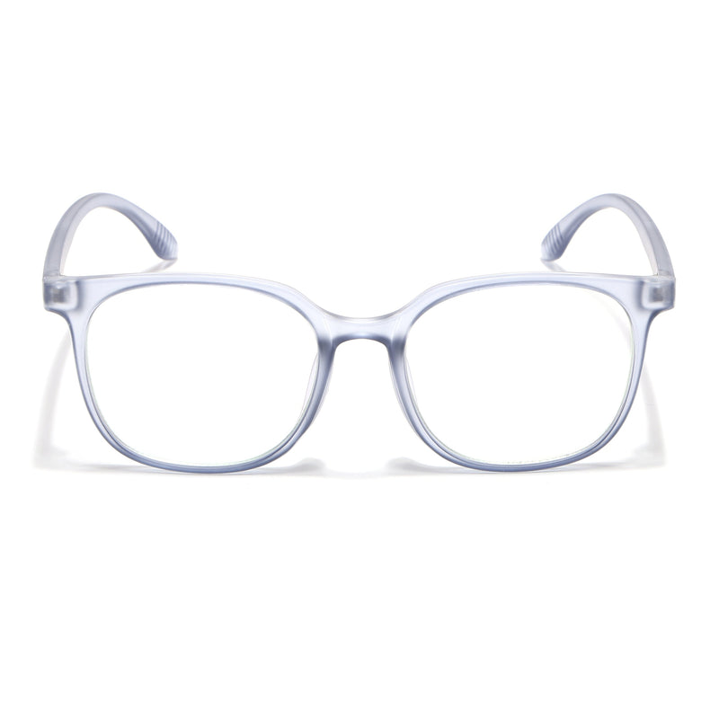 Eyejack Canment Blue Round Eyeglasses for Men & Women (CM20030FCL1884-C7)