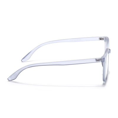 Eyejack Canment Blue Round Eyeglasses for Men & Women (CM20030FCL1884-C7)