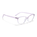 Eyejack Canment Light Purple Cateye Eyeglasses for Women (CM2363FCL1771-C6)