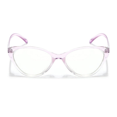 Eyejack Canment Light Purple Cateye Eyeglasses for Women (CM2383FCL1779-C6)