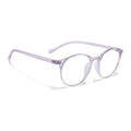 Eyejack Canment Light Purple Round Eyeglasses for Women (CM2439FCL1787-C6)
