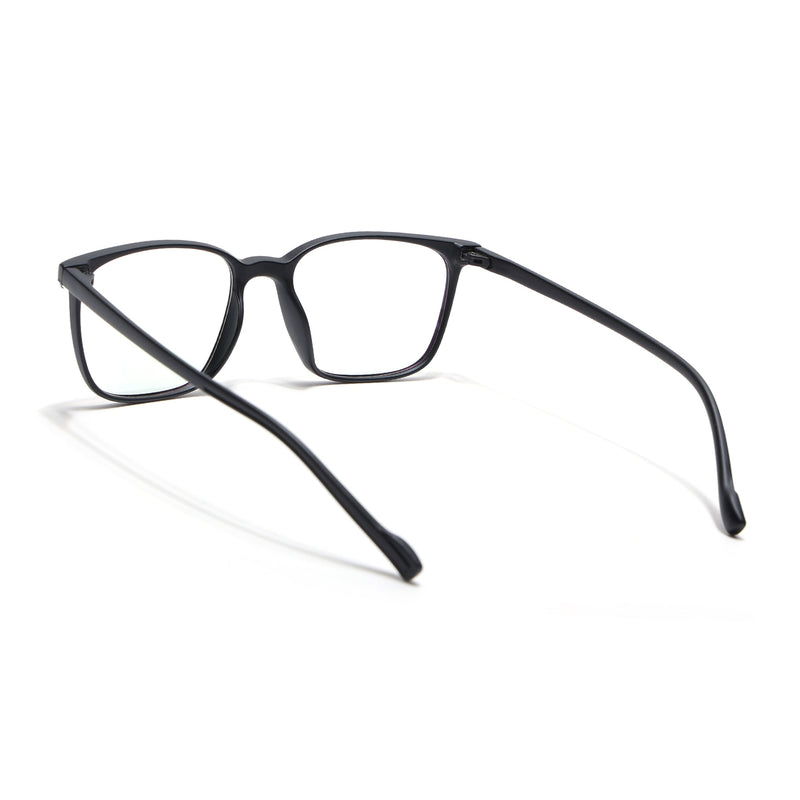 Eyejack Canment Matt Black Square Eyeglasses for Men & Women (CM2475FCL1791-C2)