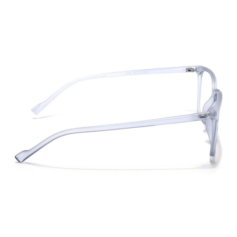 Eyejack Canment Blue Square Eyeglasses for Men & Women (CM2475FCL1796-C7)