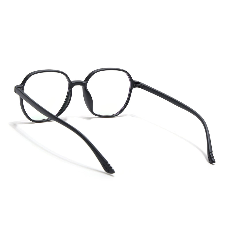 Eyejack Canment Matt Black Round Eyeglasses for Men & Women (CM2503FCL1801-C2)