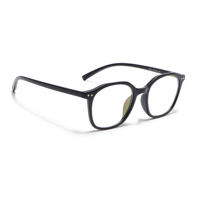 Eyejack Canment Matt Black Square Eyeglasses for Men & Women (CM2506FCL1811-C2)