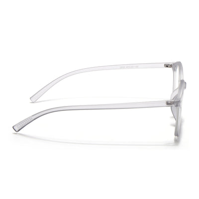 Eyejack Canment Grey Square Eyeglasses for Men & Women (CM2506FCL1812-C3)
