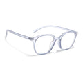 Eyejack Canment Blue Square Eyeglasses for Men & Women (CM2506FCL1816-C7)