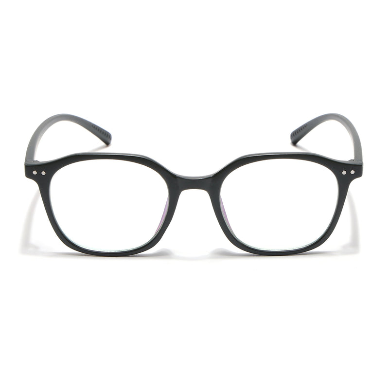 Eyejack Canment Olive Square Eyeglasses for Men & Women (CM2506FCL1817-C8)